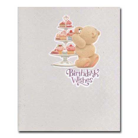 Birthday Wishes Cupcake Forever Friends Card